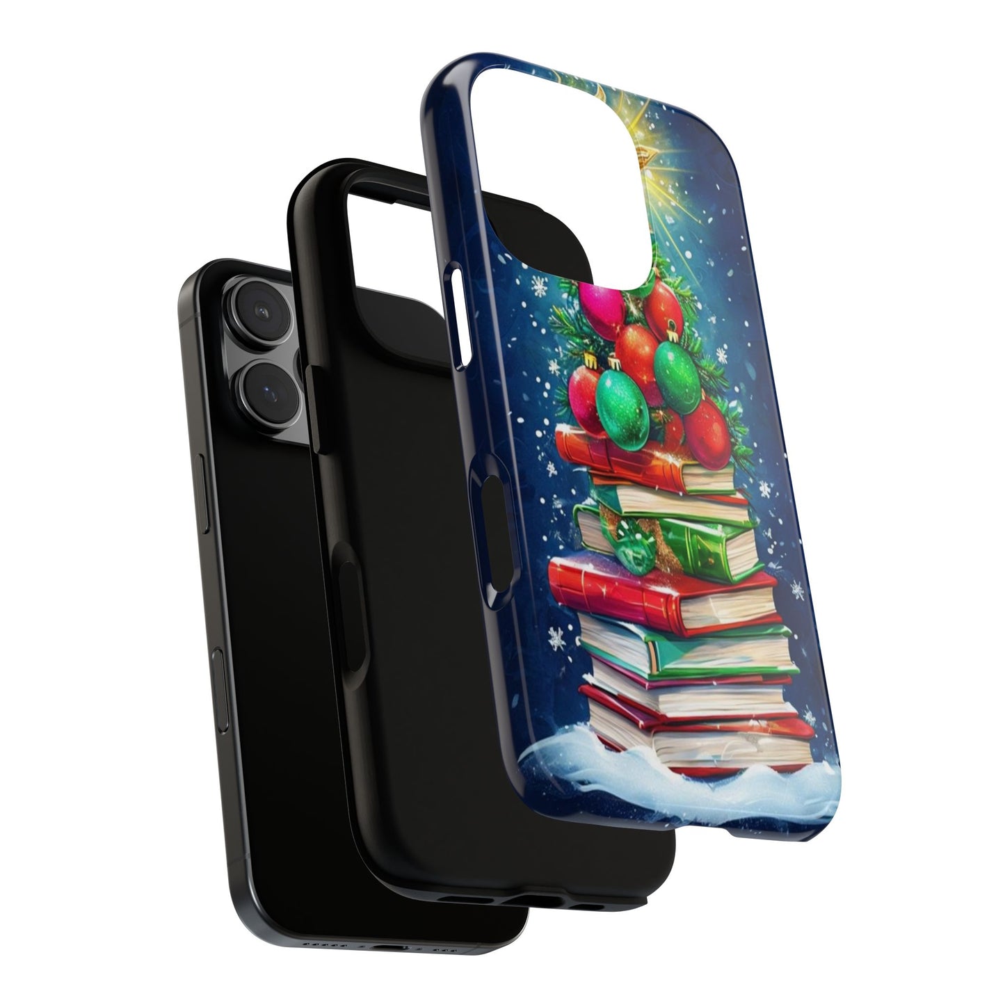 Cute Christmas Books Phone Case