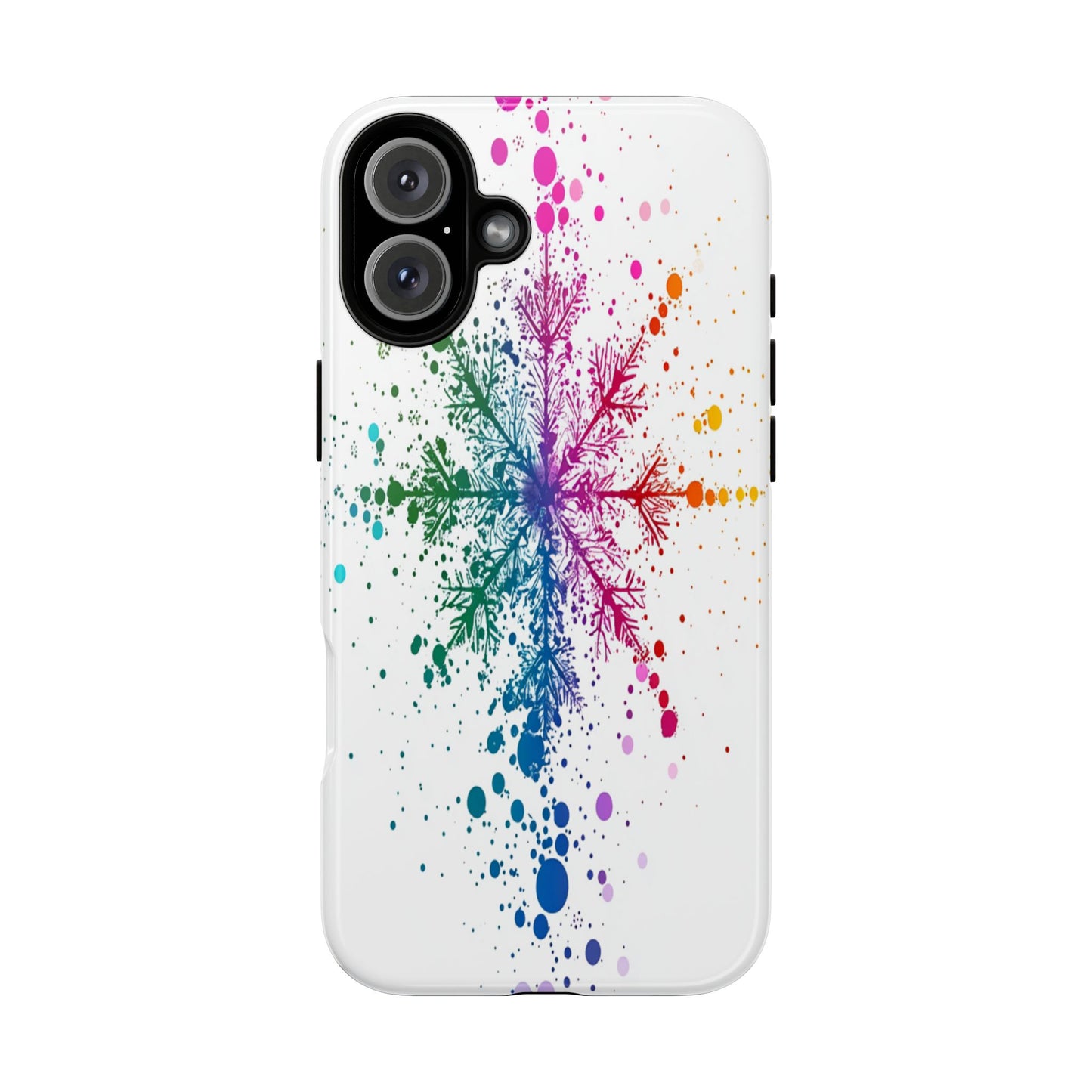 Beautiful Colorful Snowflake Design