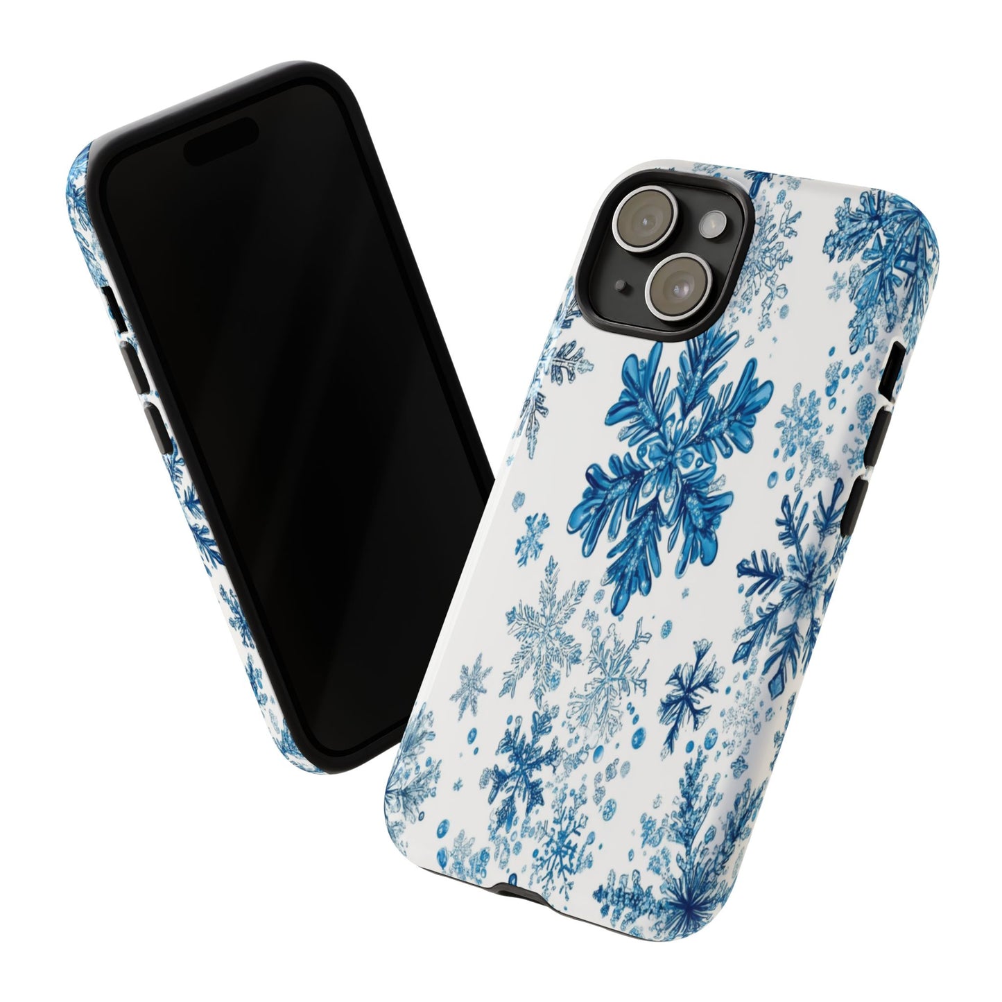 Blue Snowflake Phone Case