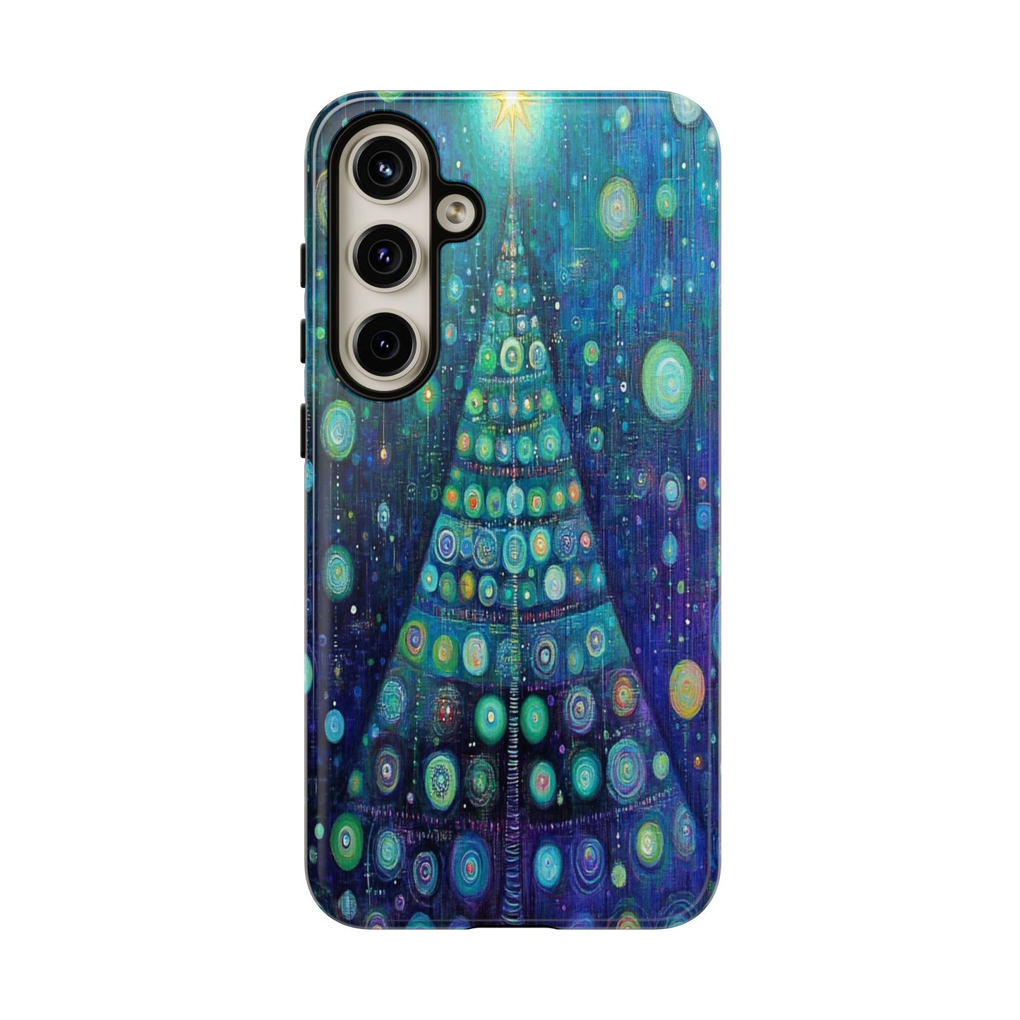 Phone Case - Beautiful Abstract Christmas Tree Design