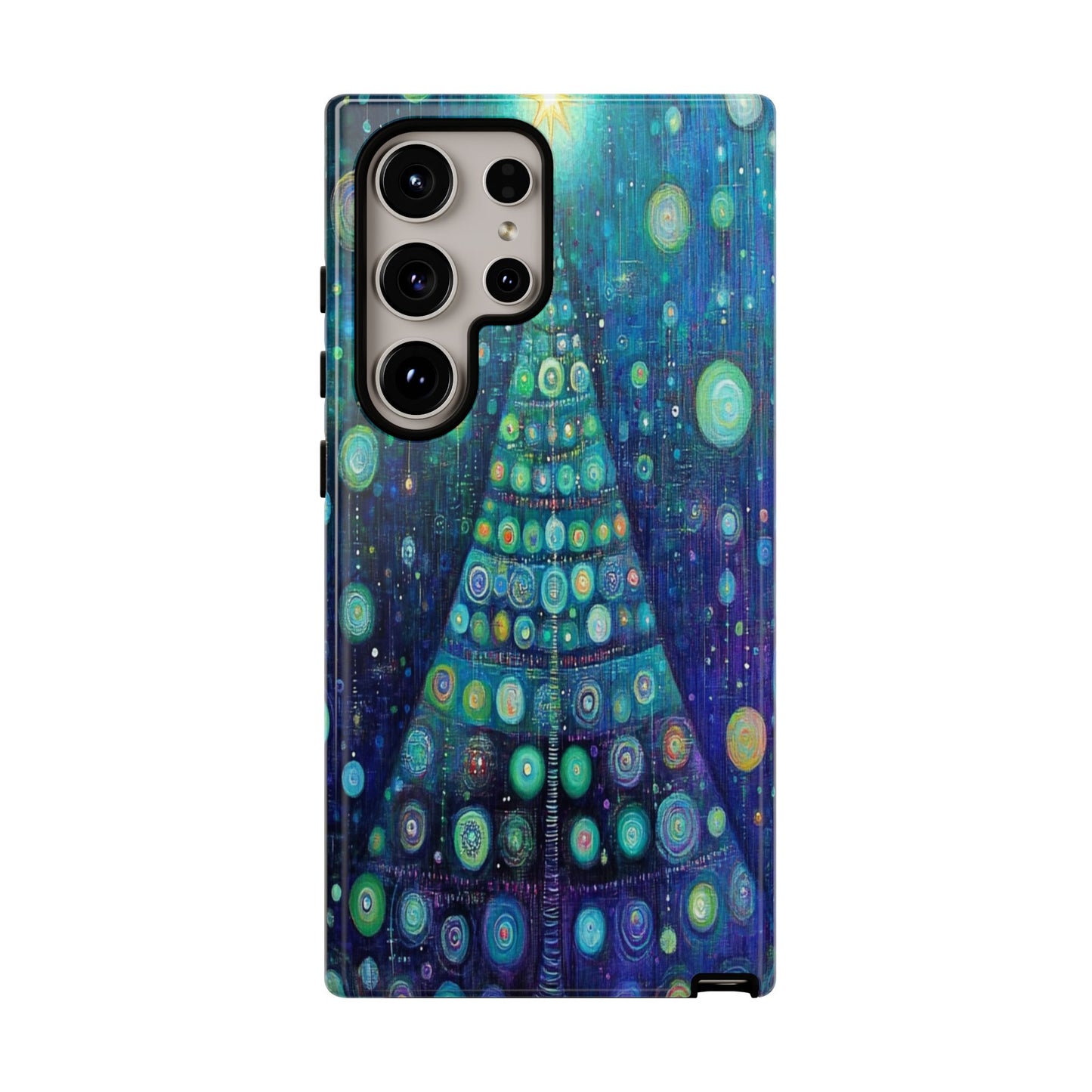 Phone Case - Beautiful Abstract Christmas Tree Design