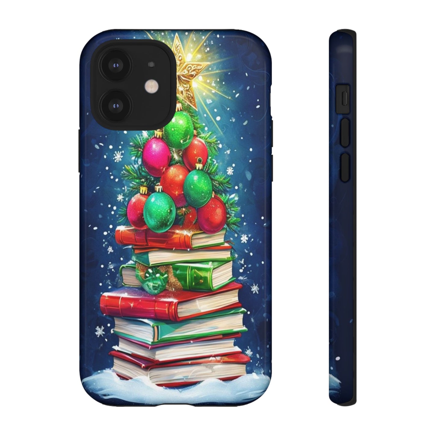 Cute Christmas Books Phone Case