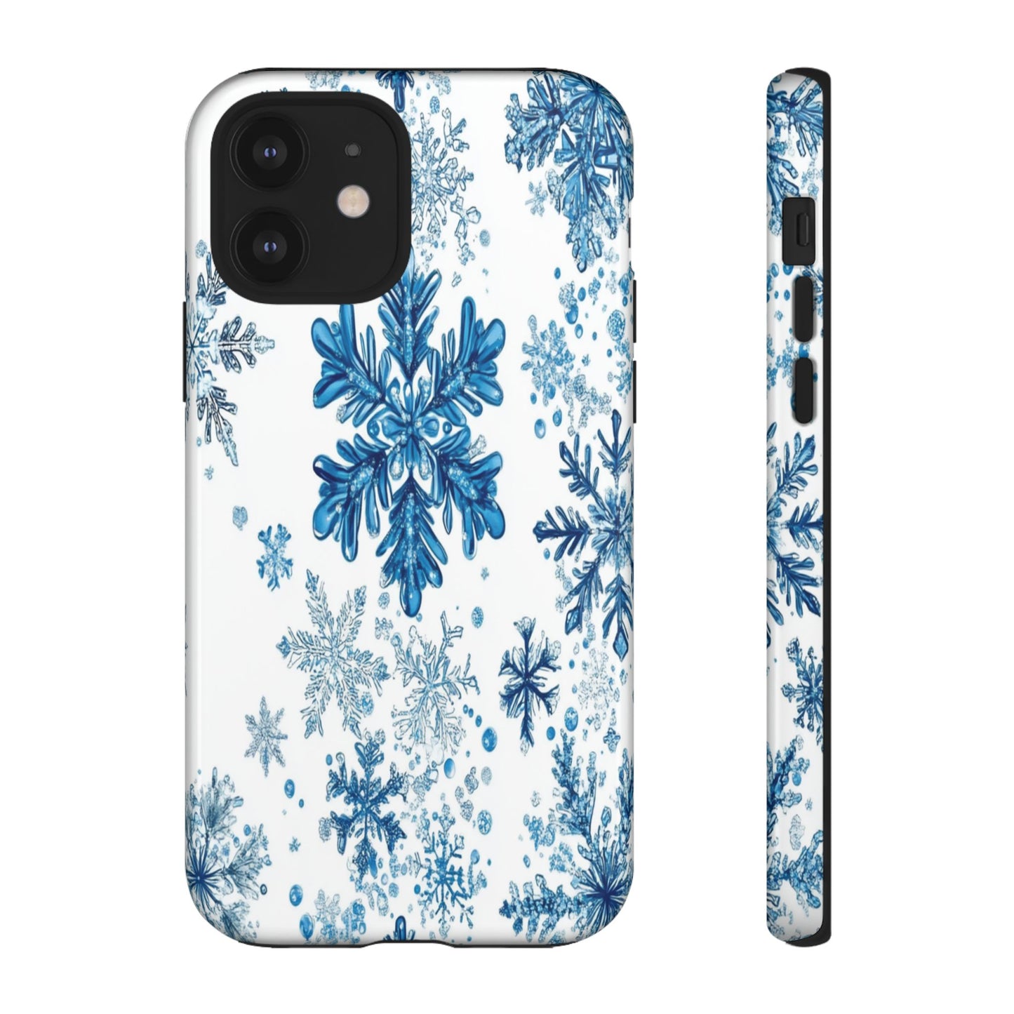 Blue Snowflake Phone Case