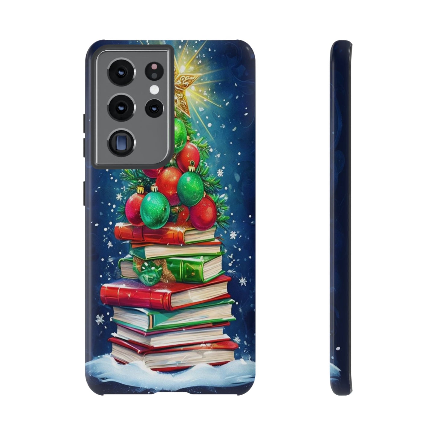 Cute Christmas Books Phone Case