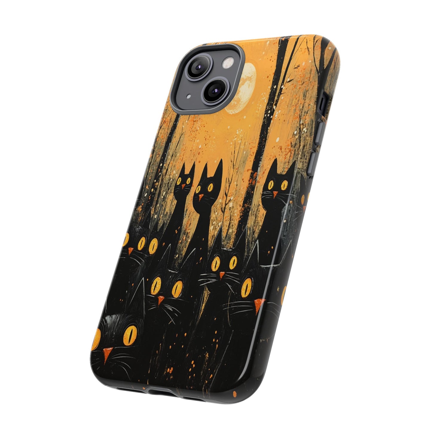 Midnight Whiskers Phone Case