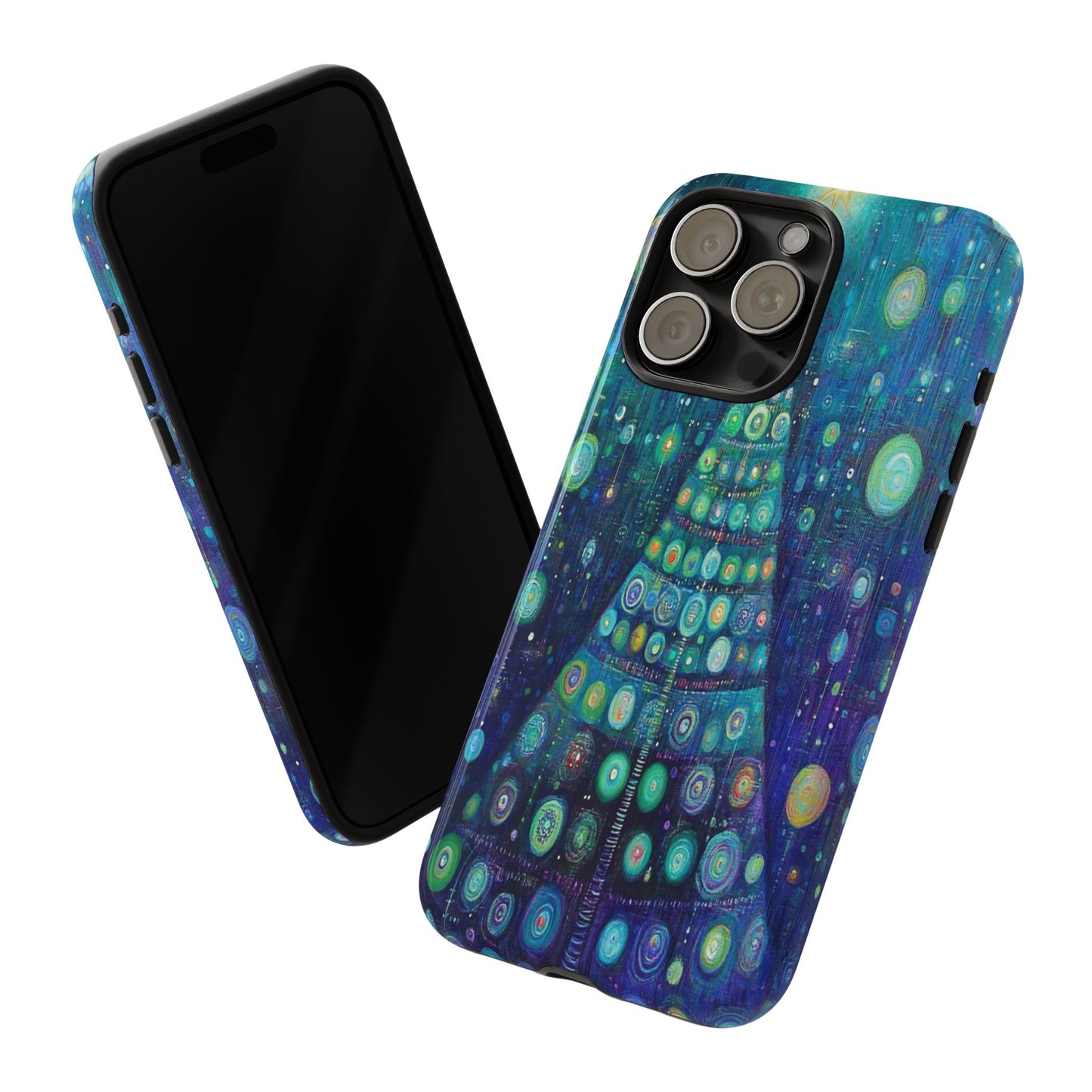 Phone Case - Beautiful Abstract Christmas Tree Design