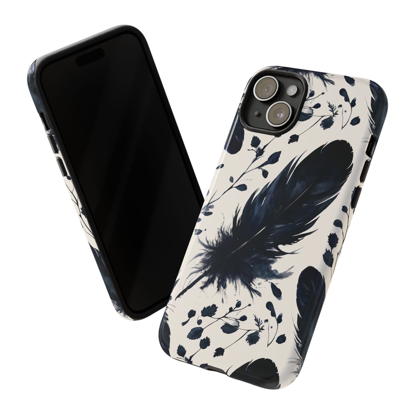 Raven Feather Phone Case