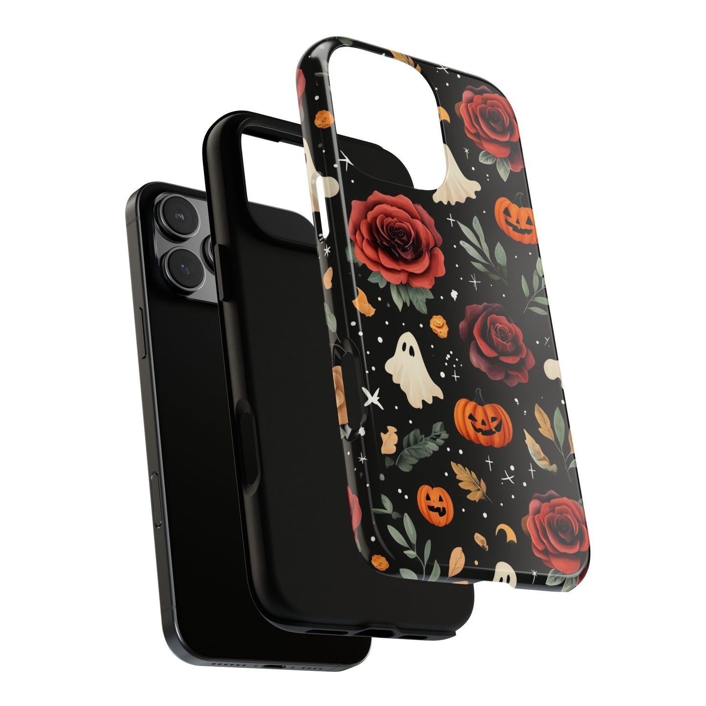 Roses and Ghosts Phone Case