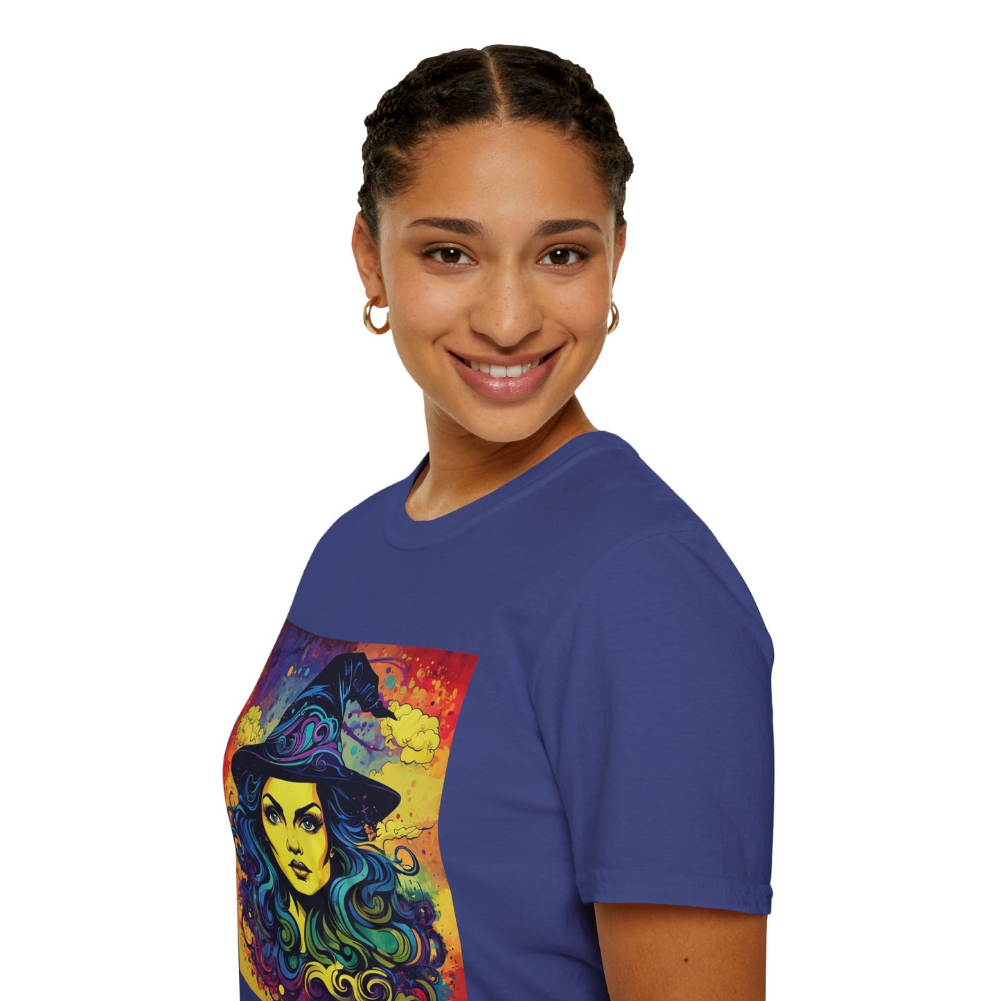 Psychedelic Witch Unisex Softstyle T-Shirt