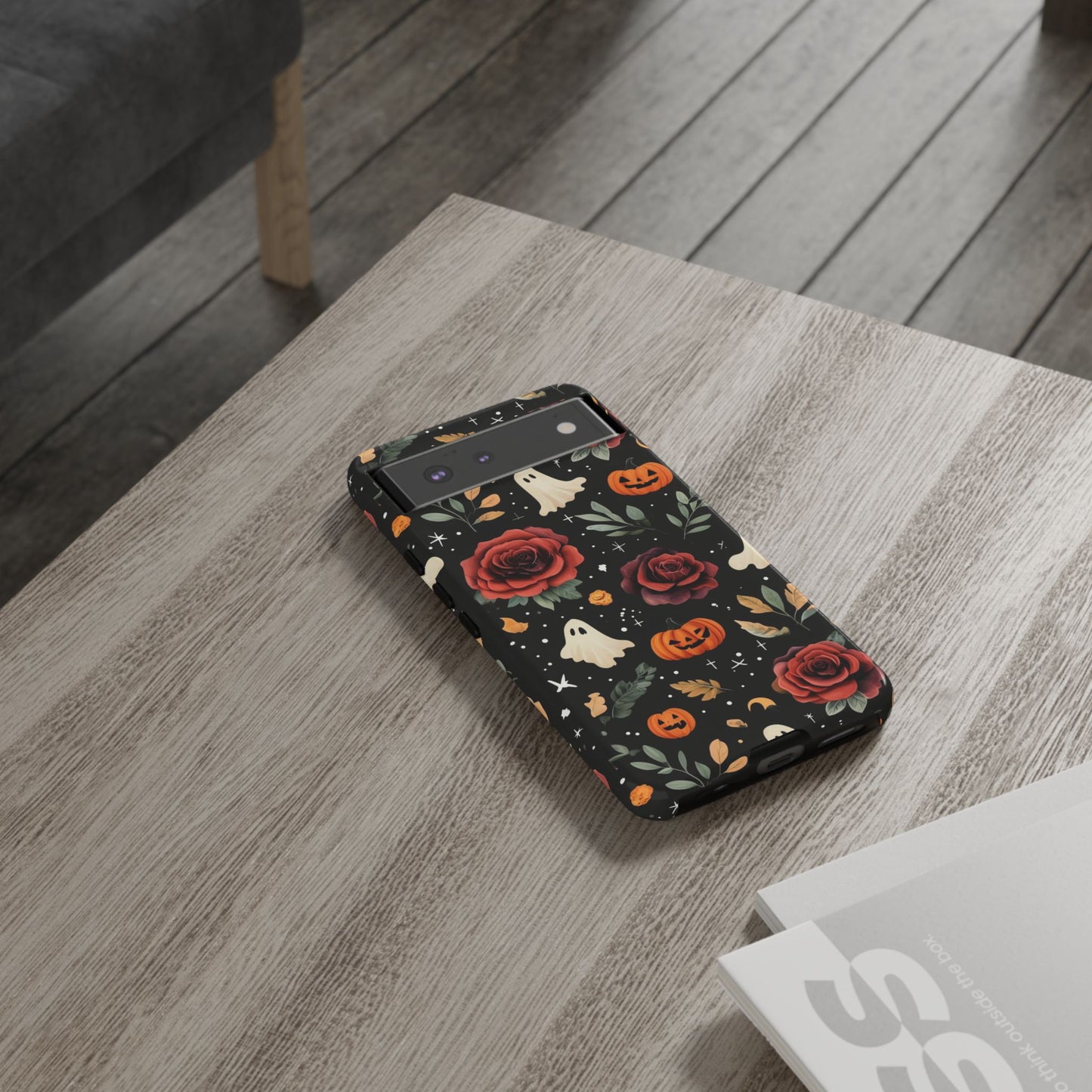 Roses and Ghosts Phone Case