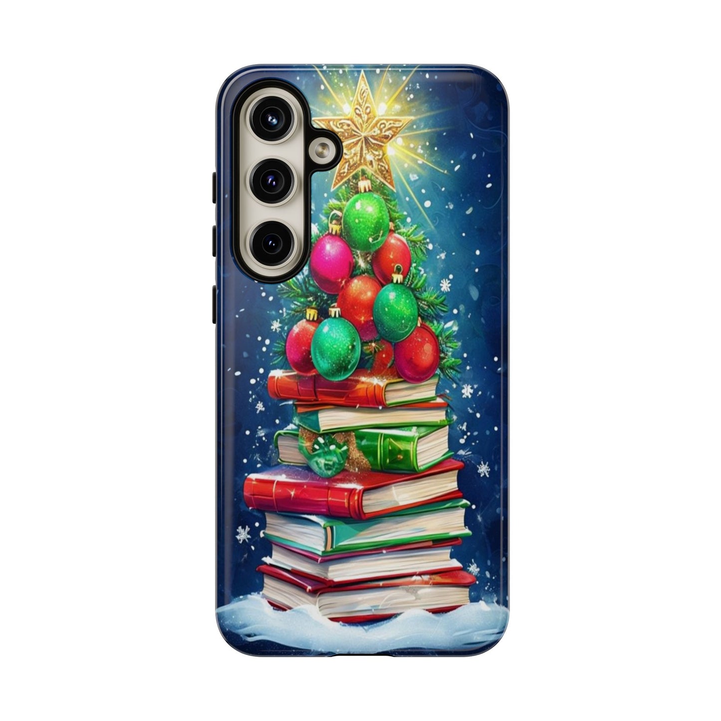 Cute Christmas Books Phone Case