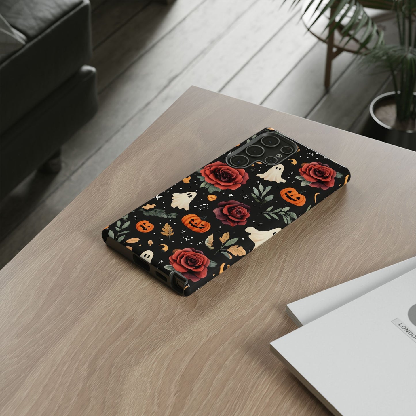 Roses and Ghosts Phone Case