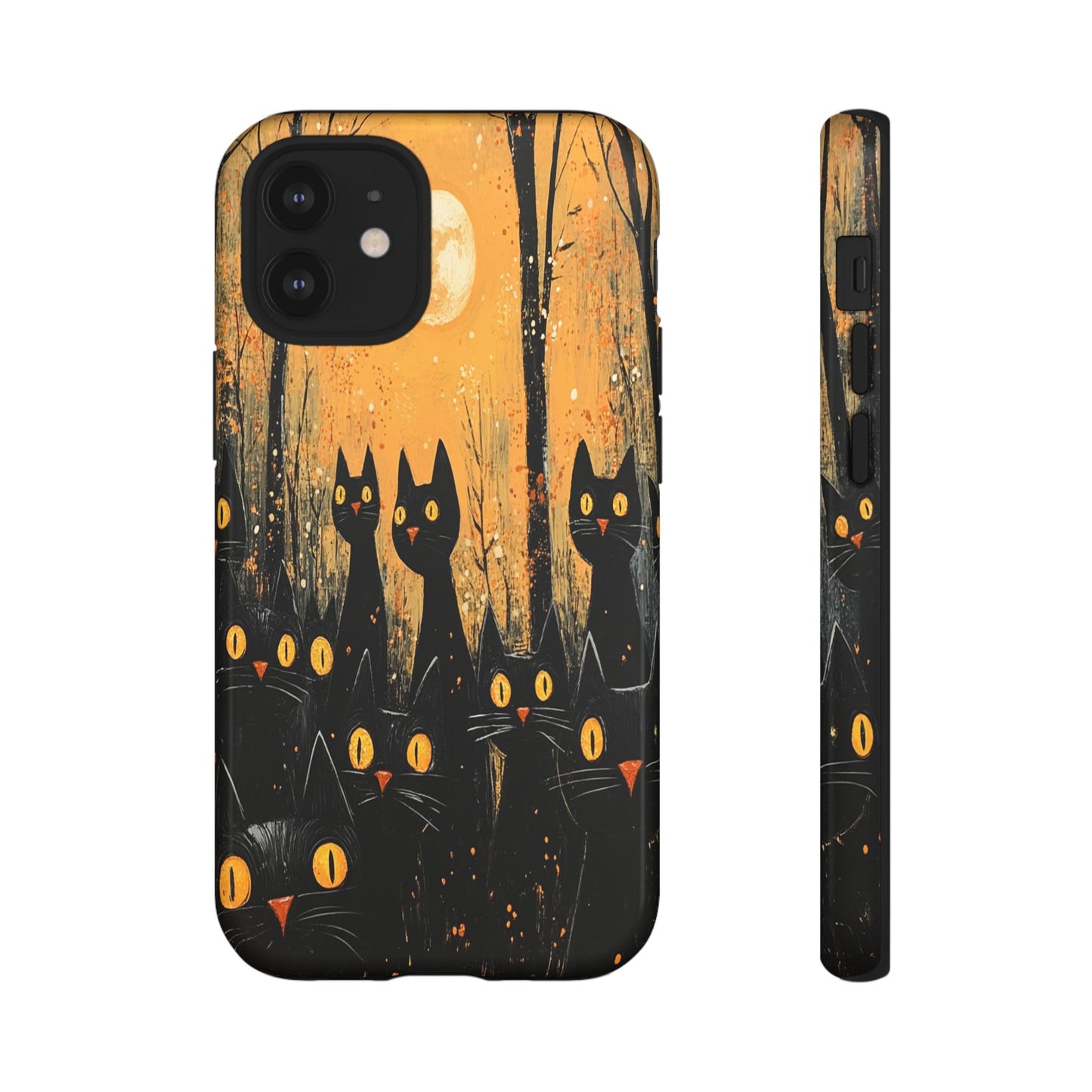 Midnight Whiskers Phone Case