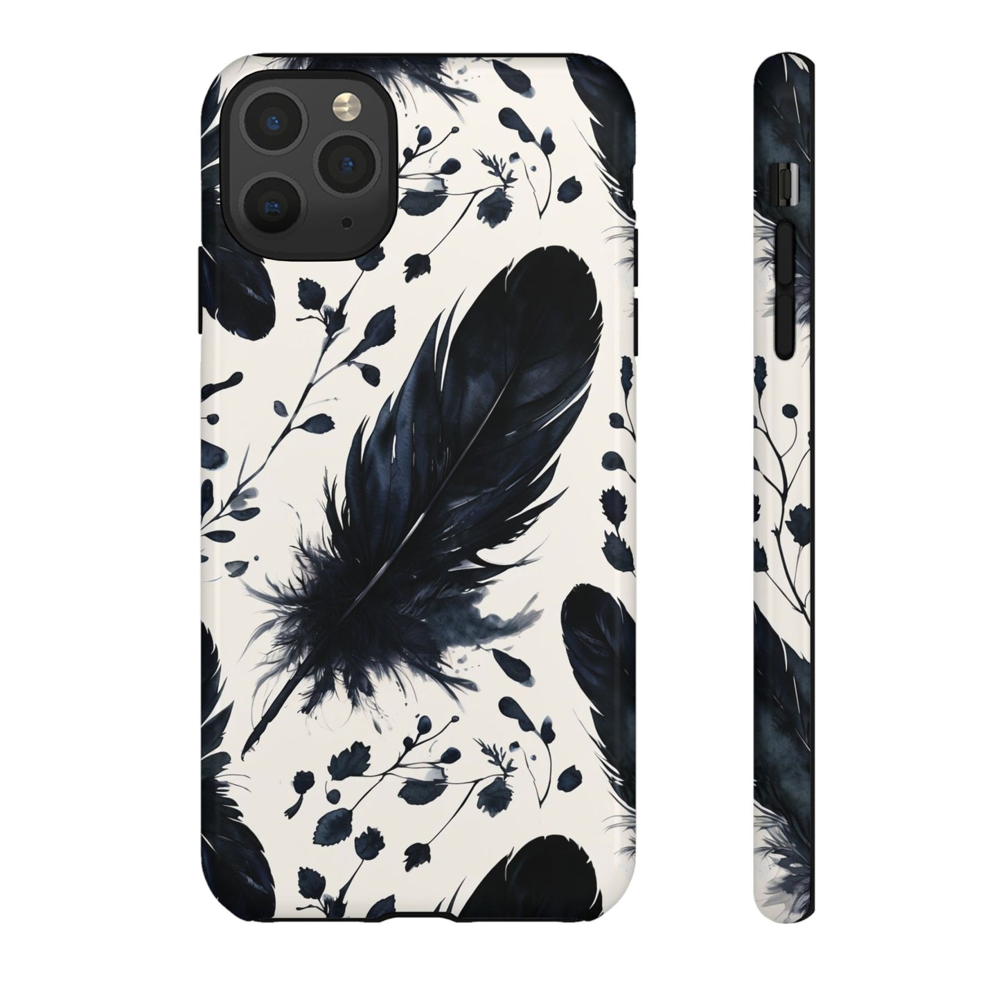 Raven Feather Phone Case