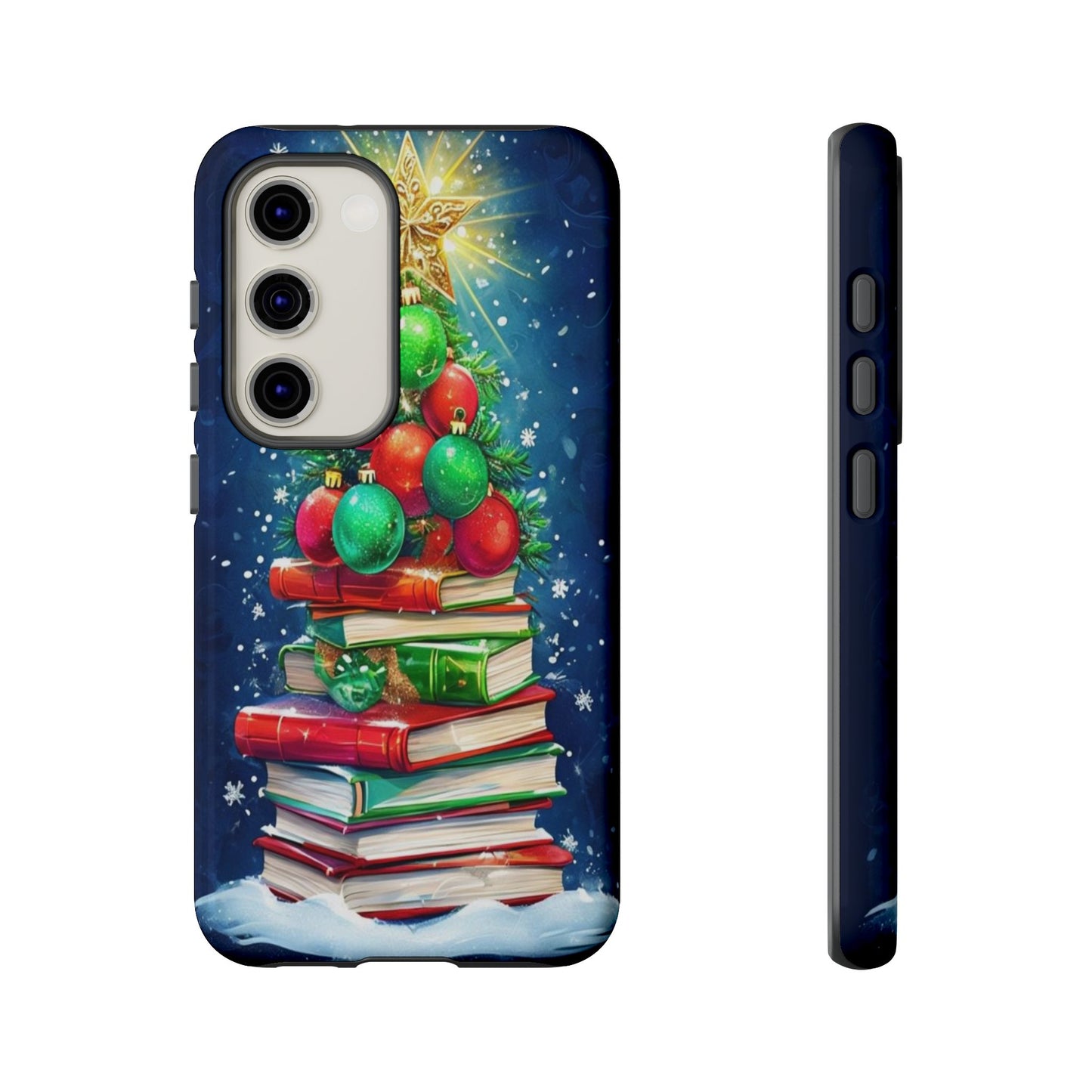 Cute Christmas Books Phone Case