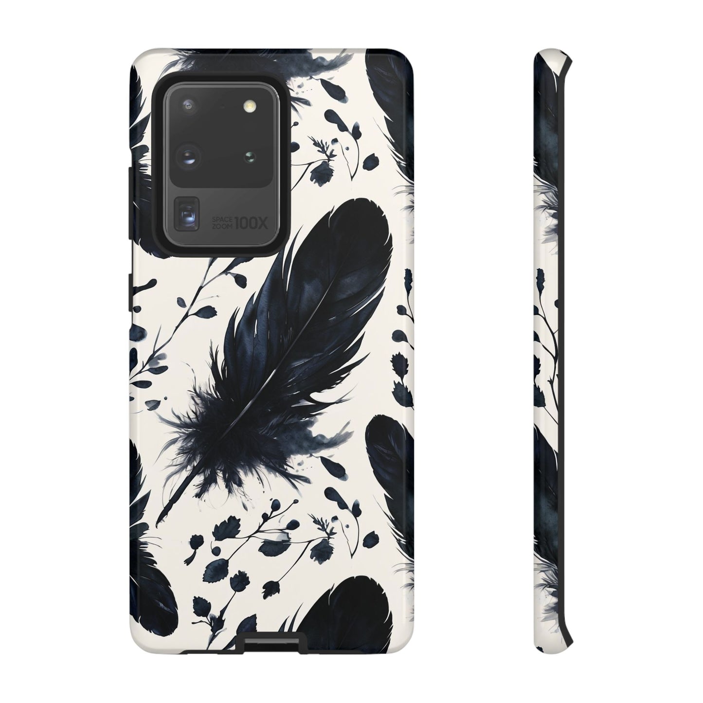 Raven Feather Phone Case