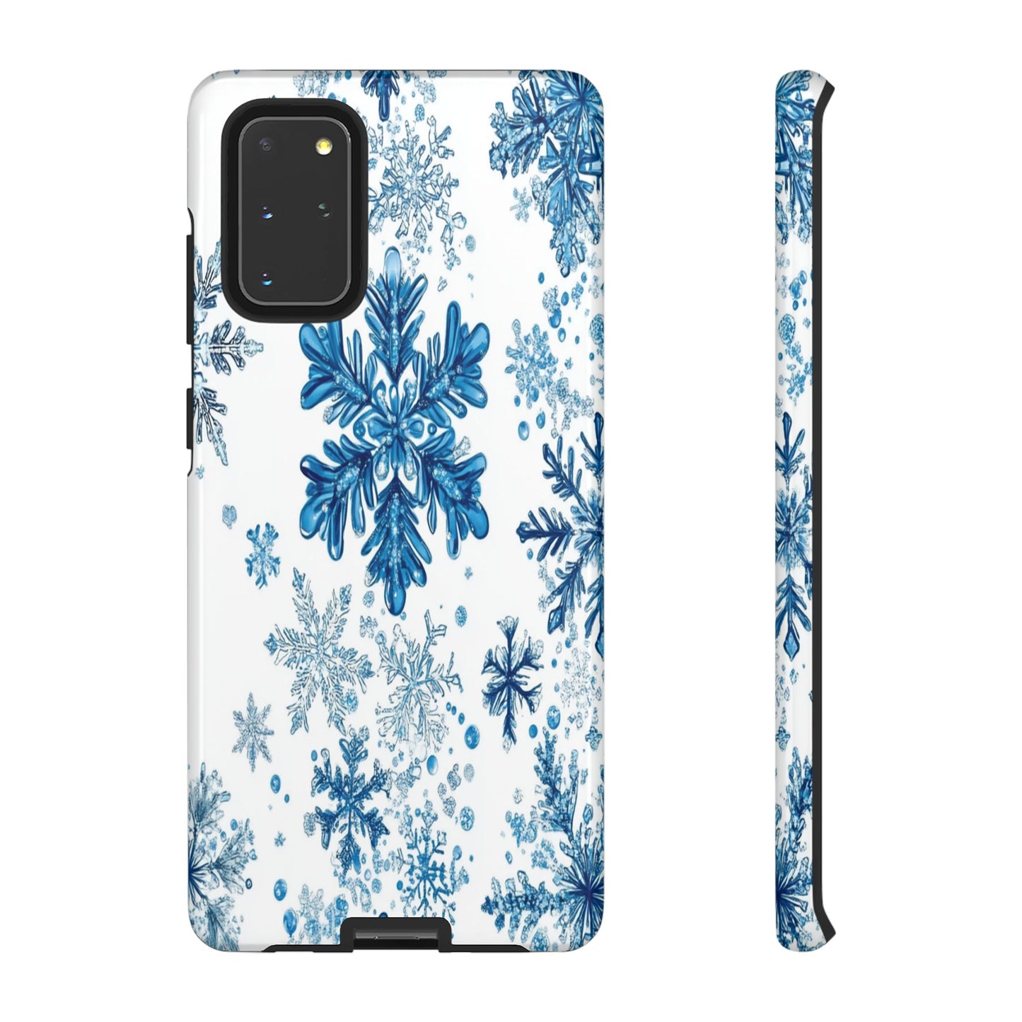 Blue Snowflake Phone Case