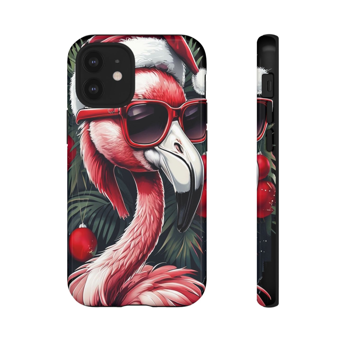 Festive Flamingo Holiday Phone Case