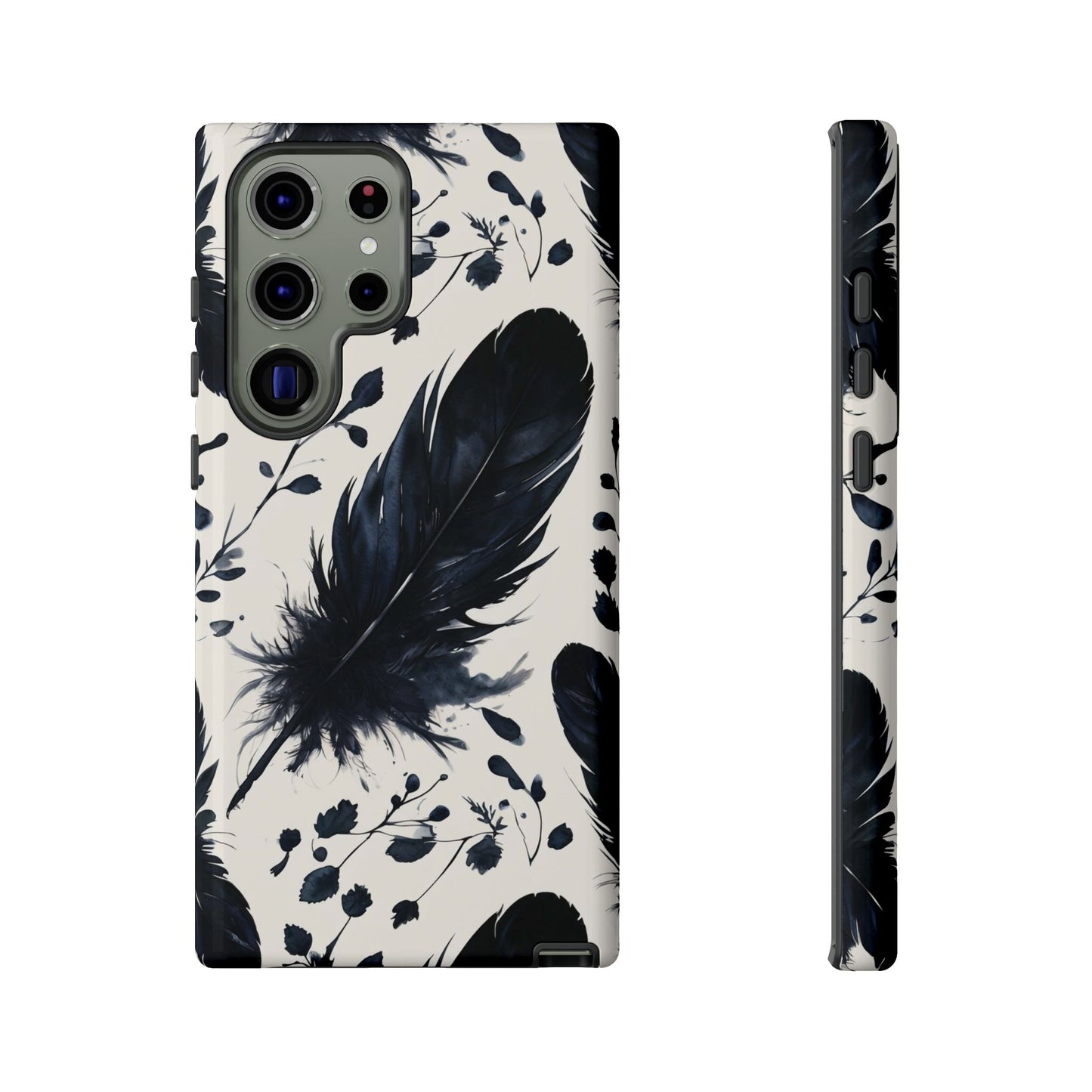 Raven Feather Phone Case