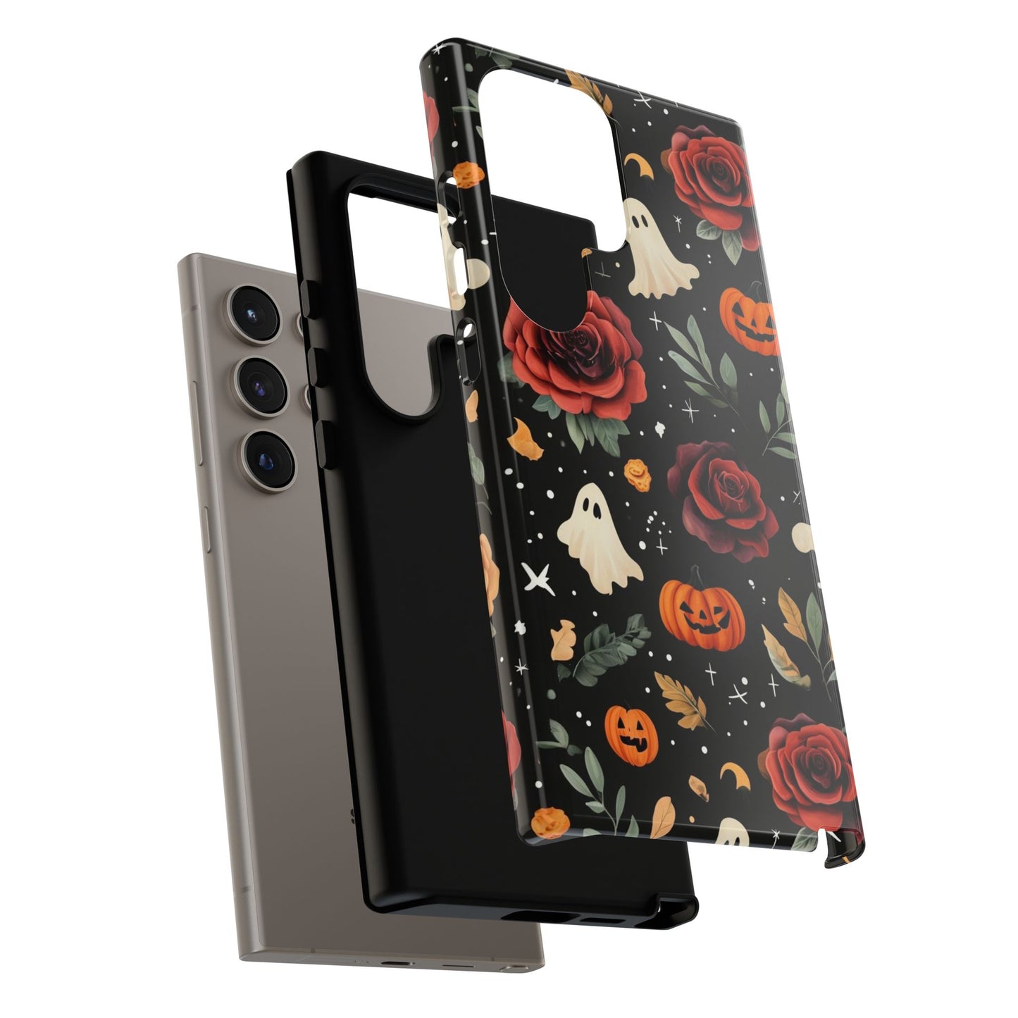 Roses and Ghosts Phone Case