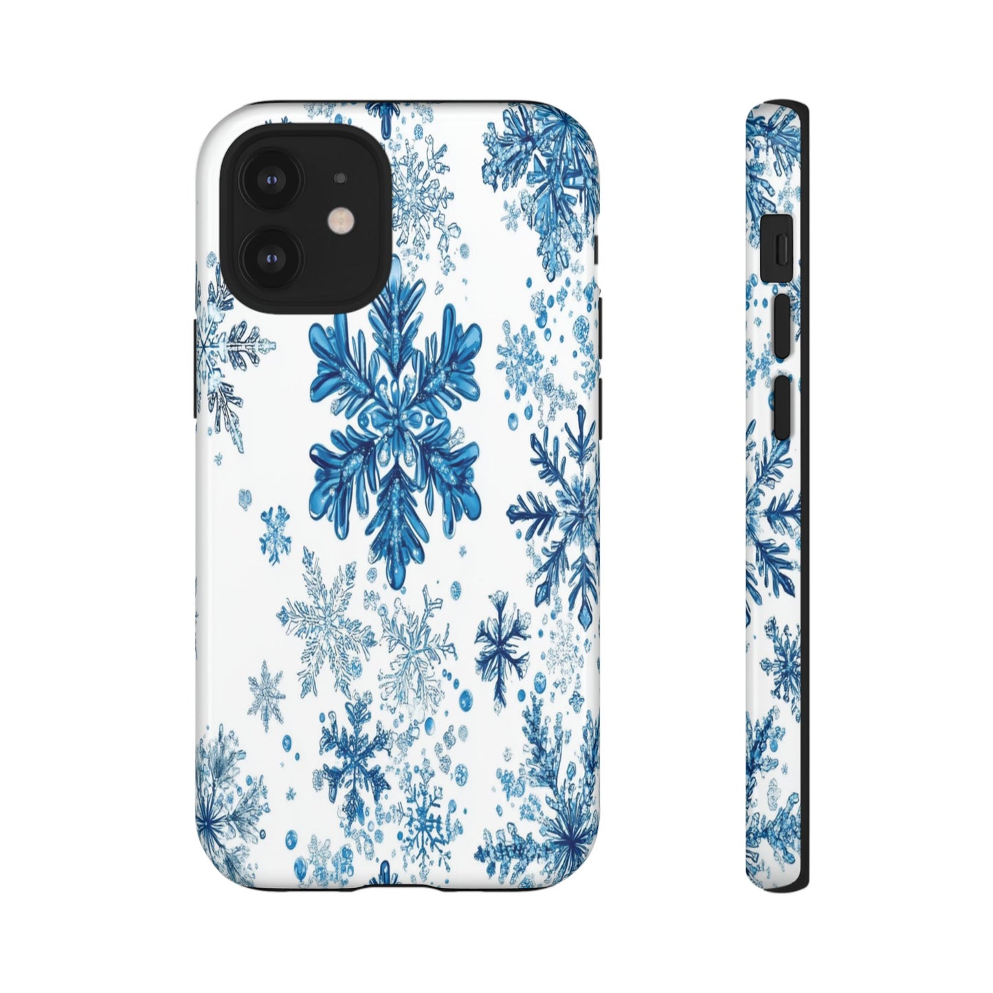 Blue Snowflake Phone Case