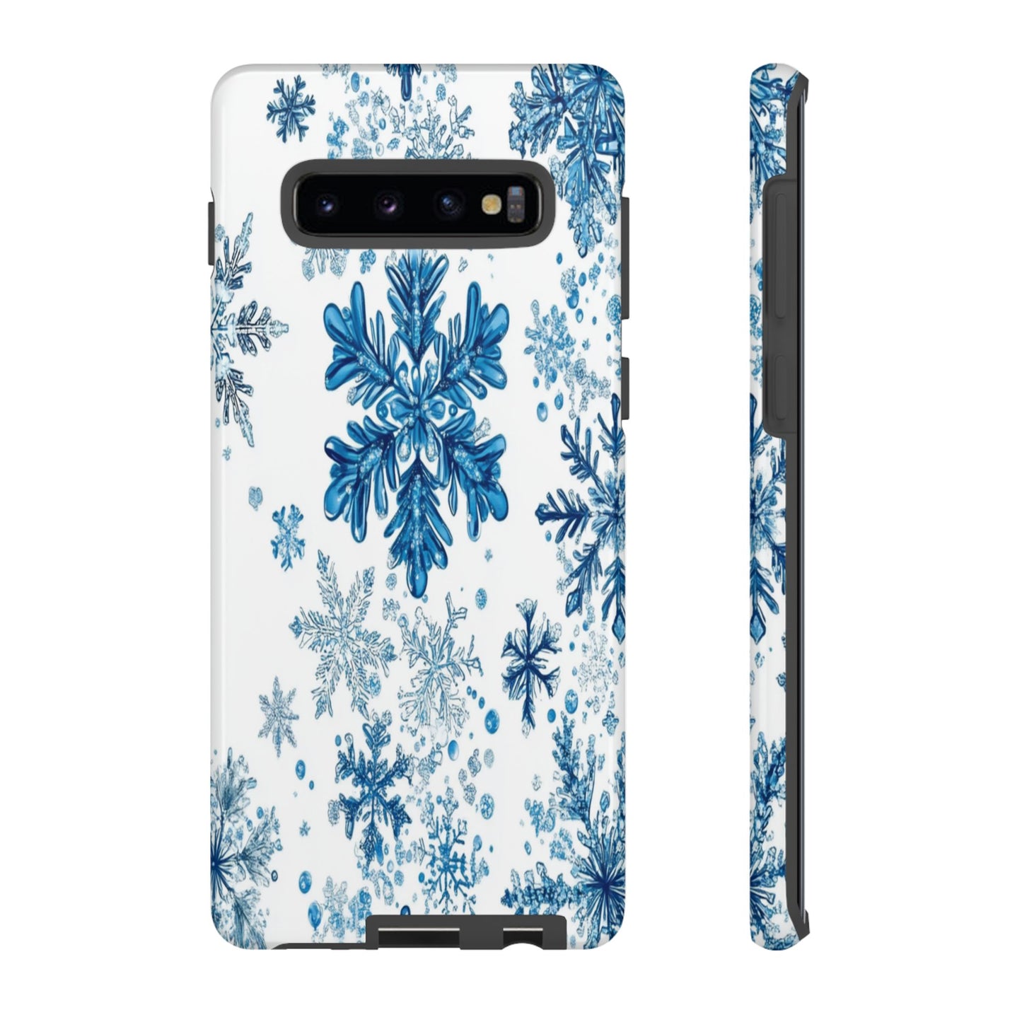 Blue Snowflake Phone Case