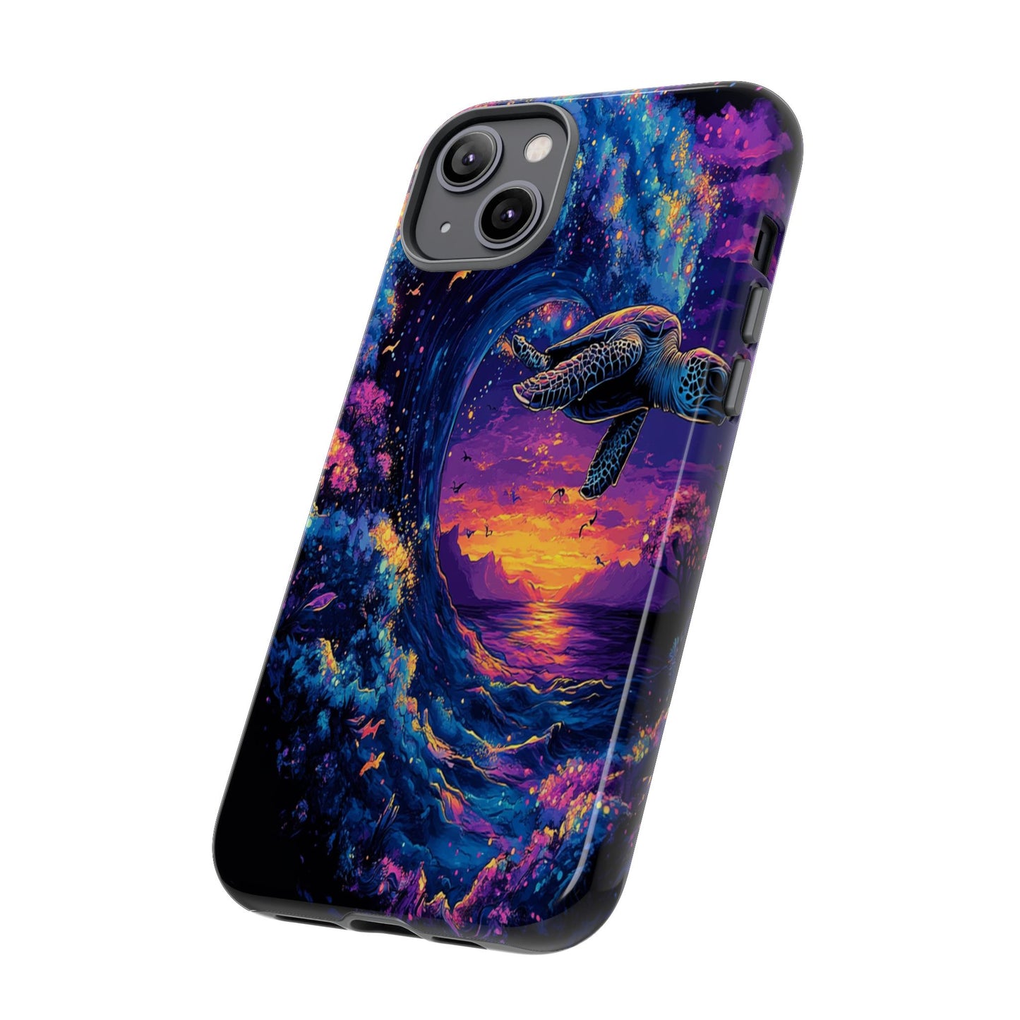 Cosmic Sea Turtle Tough Cases