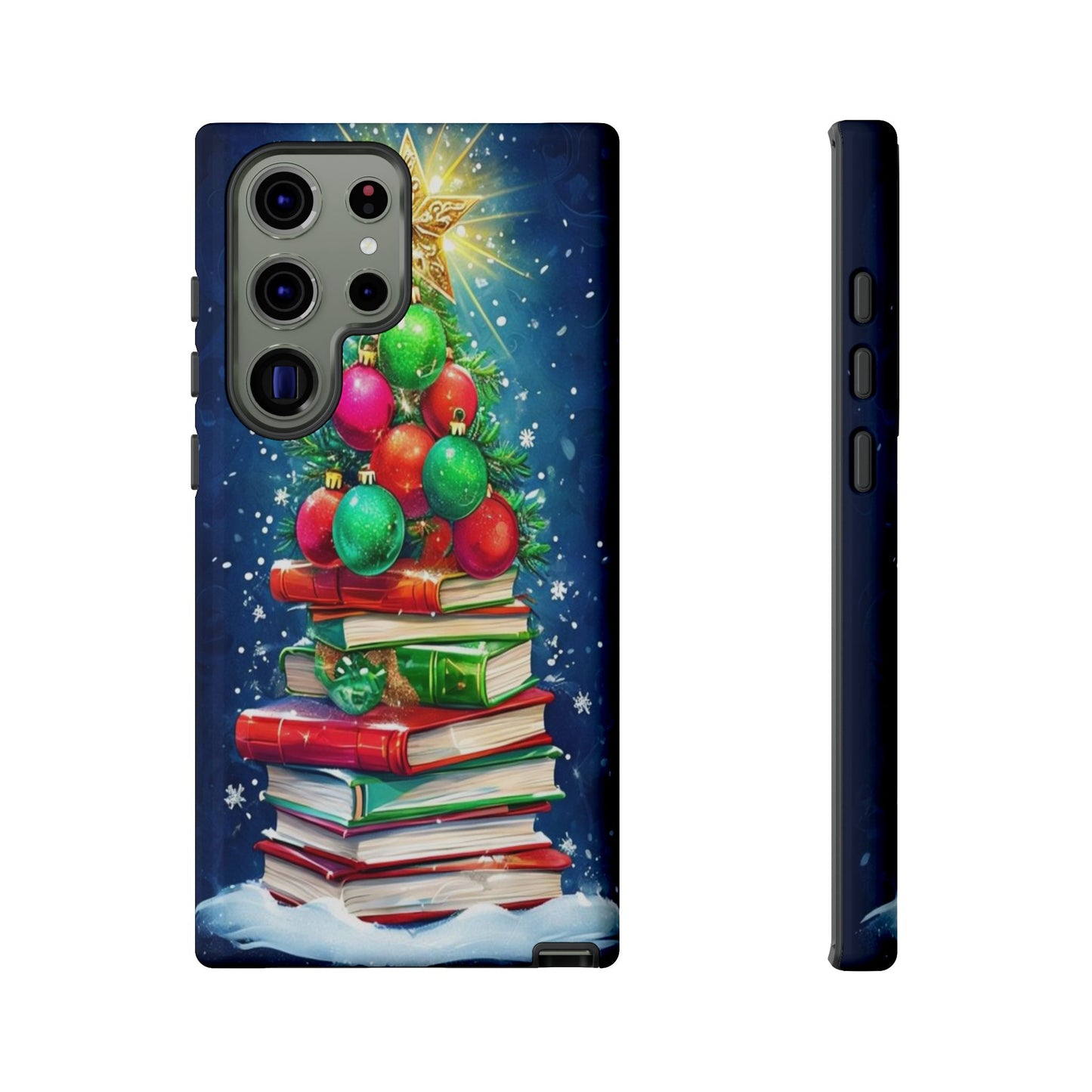 Cute Christmas Books Phone Case