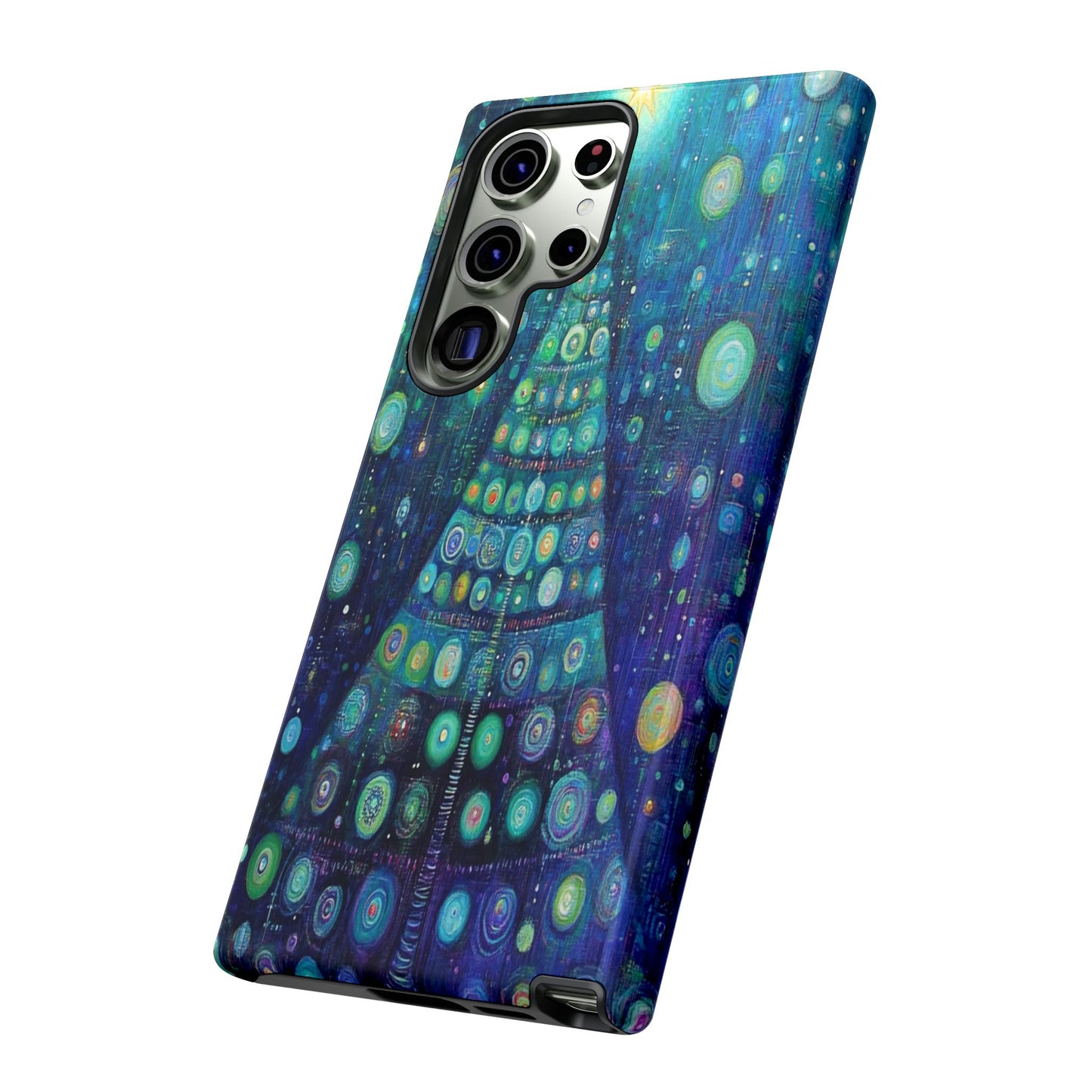 Phone Case - Beautiful Abstract Christmas Tree Design