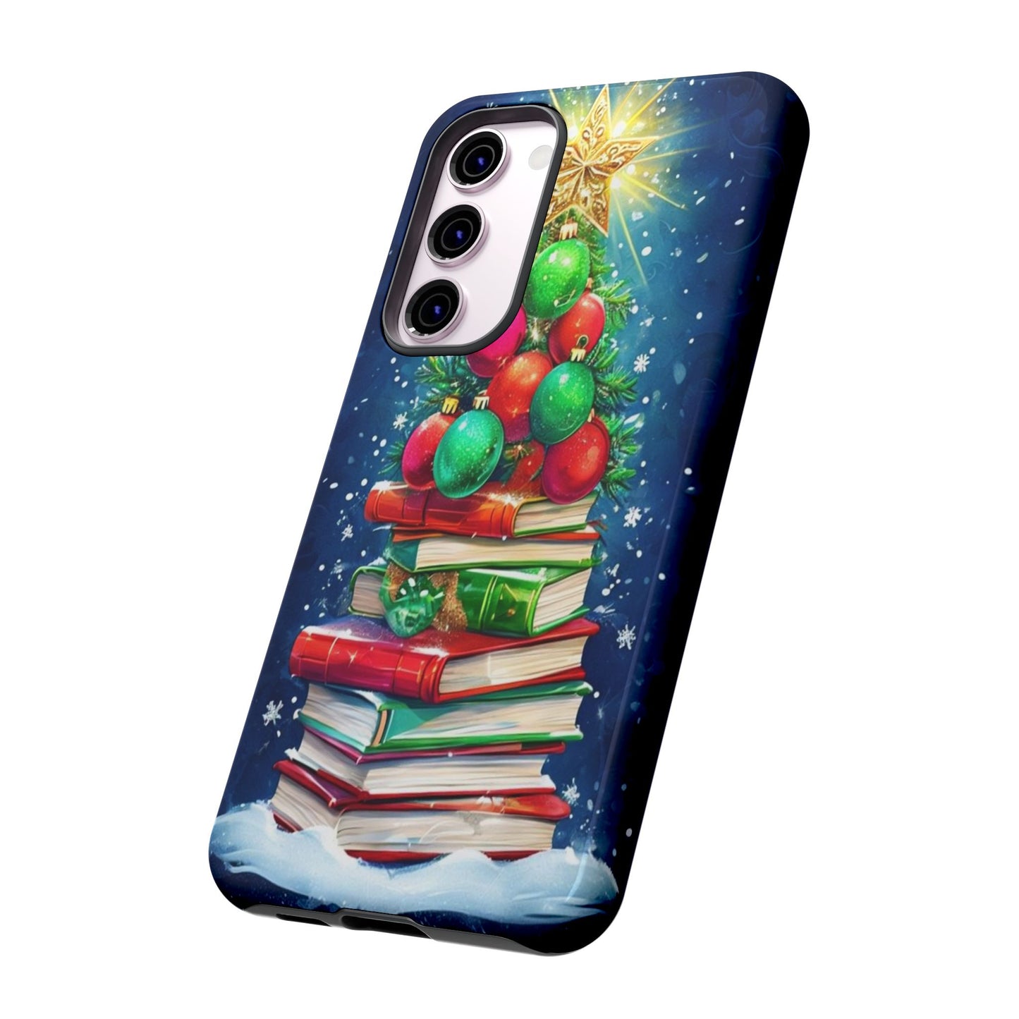 Cute Christmas Books Phone Case