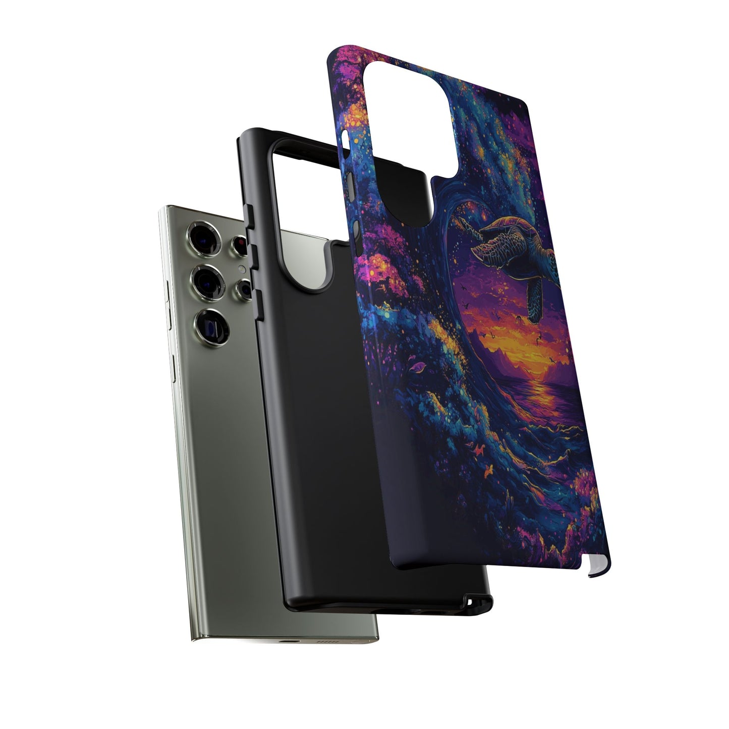 Cosmic Sea Turtle Tough Cases