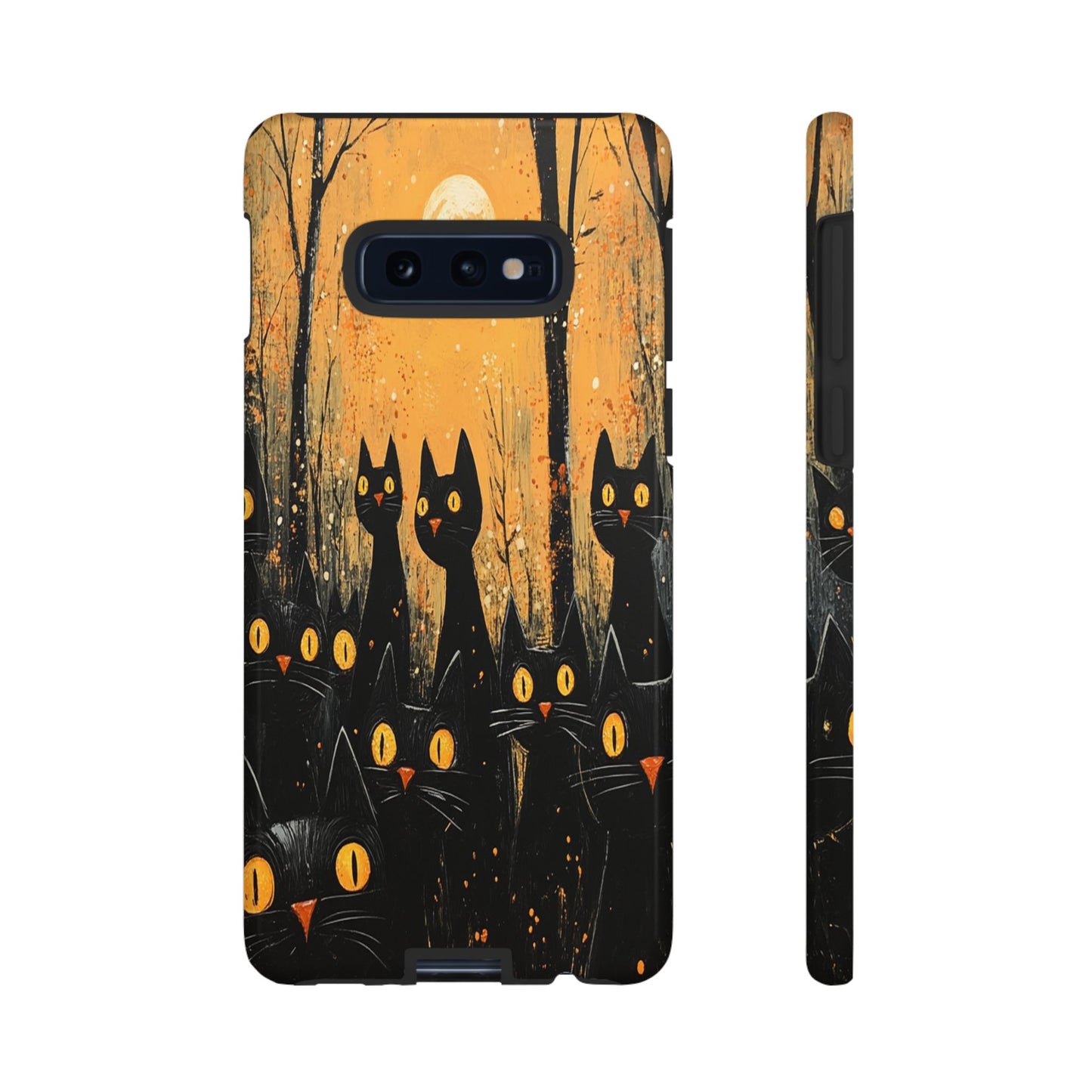 Midnight Whiskers Phone Case