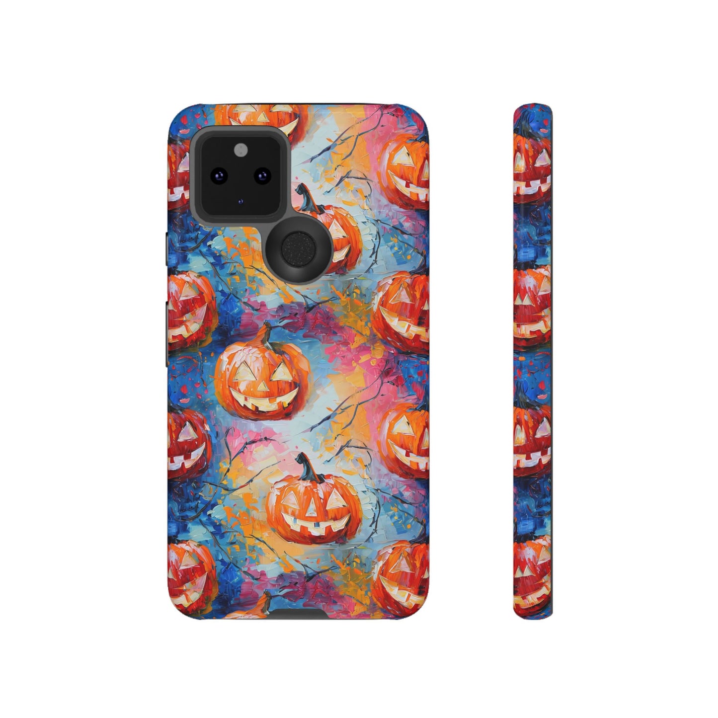 Abstract Jack-O-Lantern Phone Case