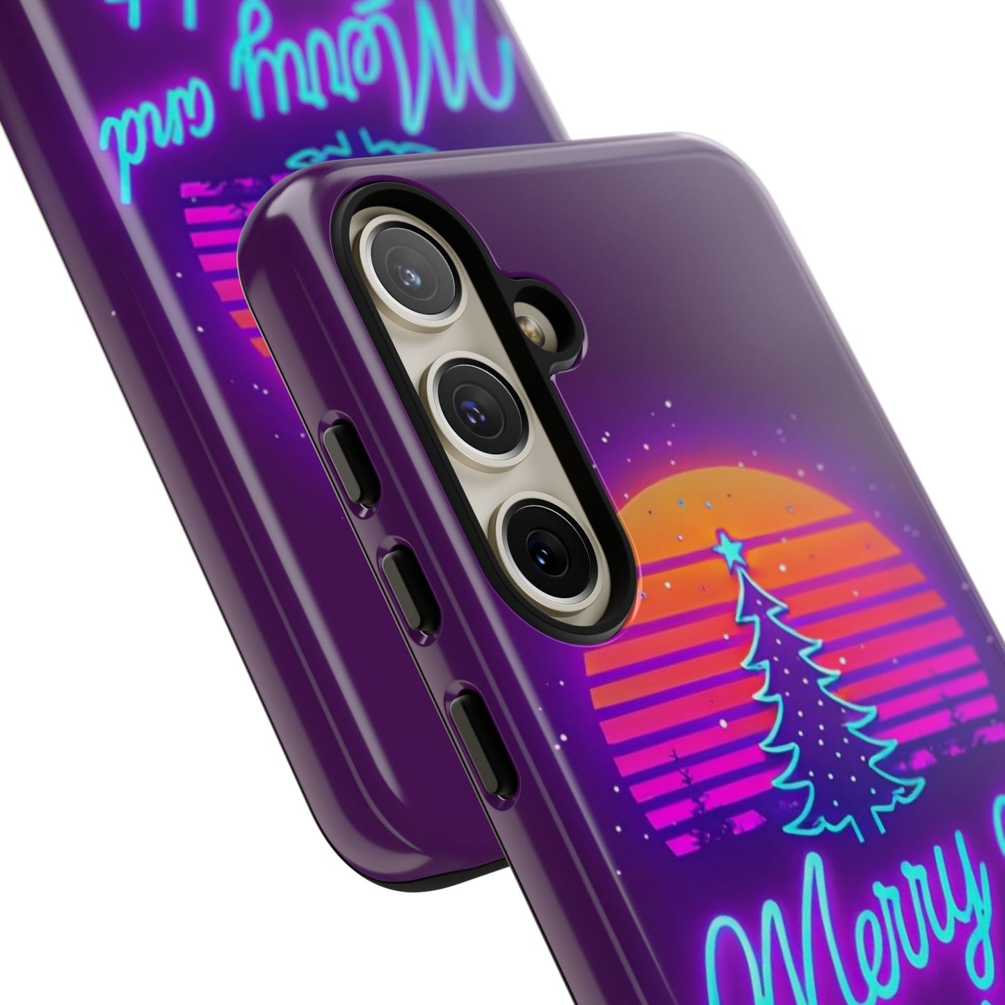 Merry and Bright Neon Phone Case