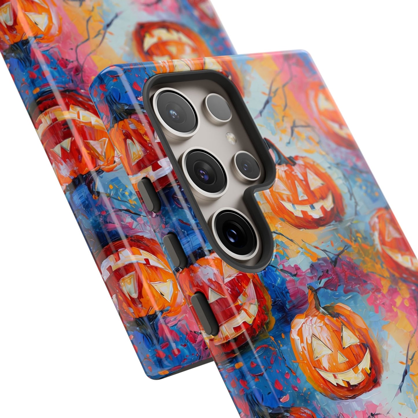 Abstract Jack-O-Lantern Phone Case