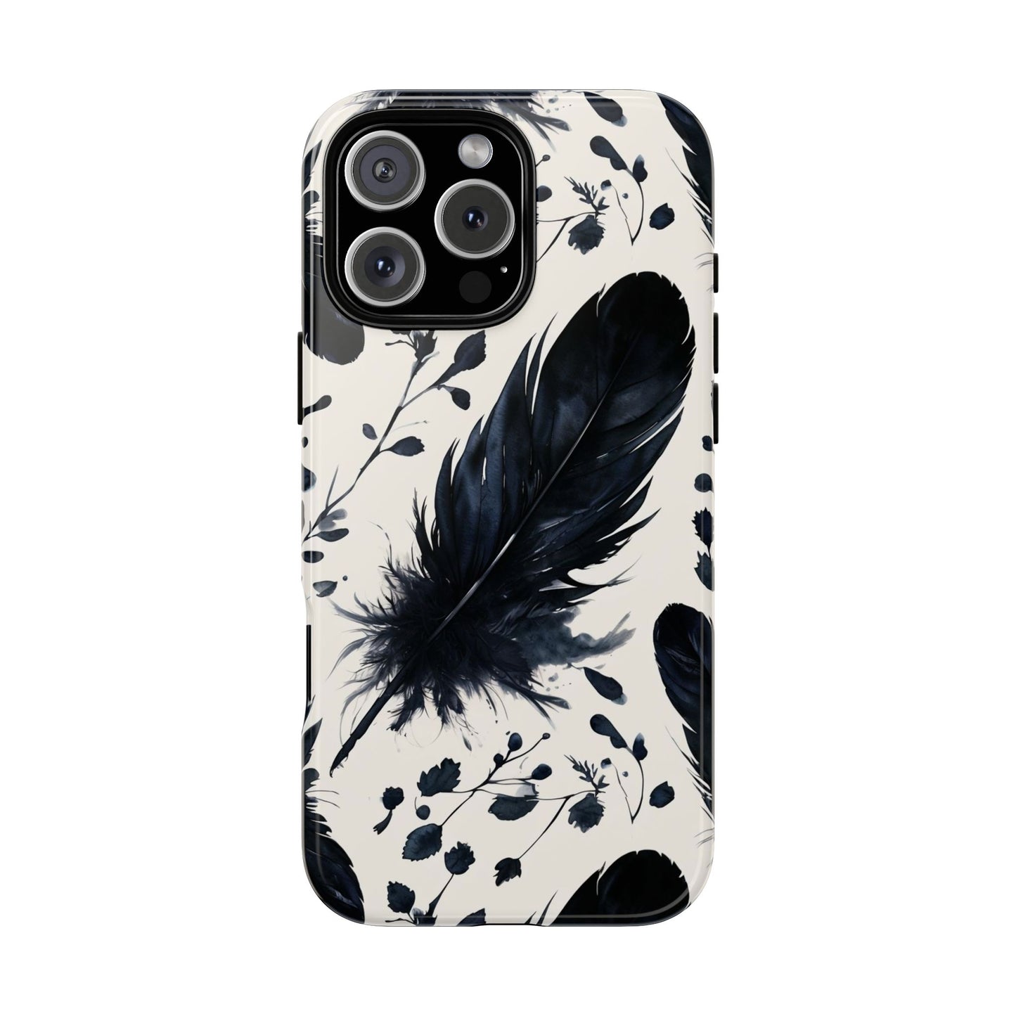 Raven Feather Phone Case