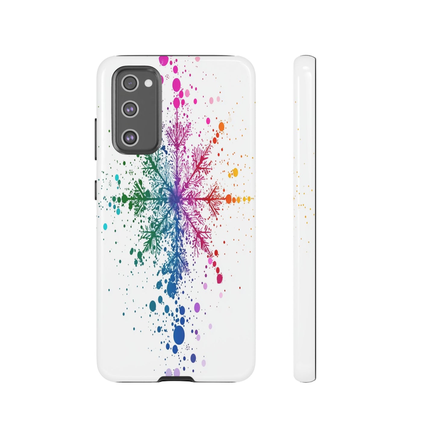 Beautiful Colorful Snowflake Design