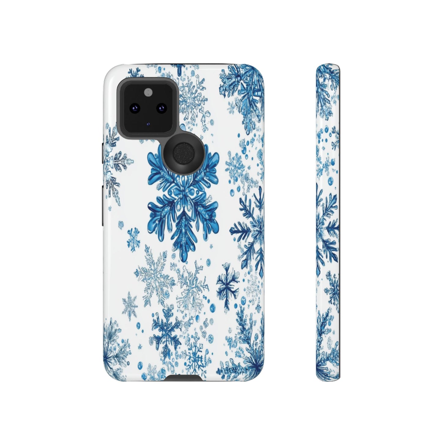 Blue Snowflake Phone Case