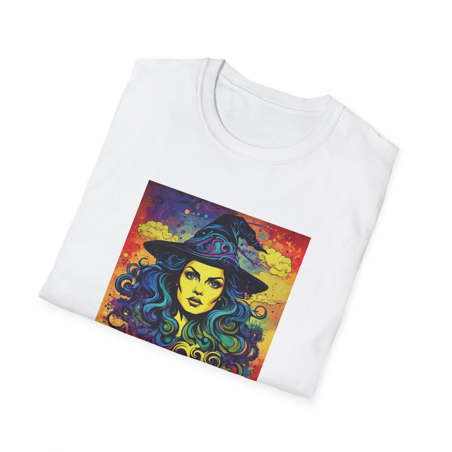 Psychedelic Witch Unisex Softstyle T-Shirt