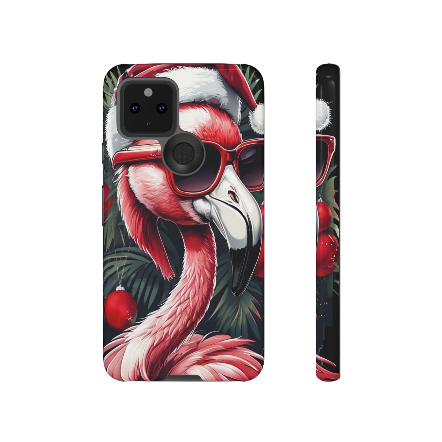 Festive Flamingo Holiday Phone Case