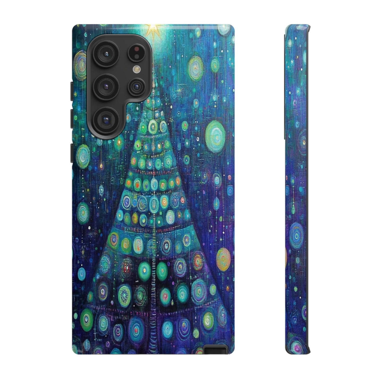 Phone Case - Beautiful Abstract Christmas Tree Design