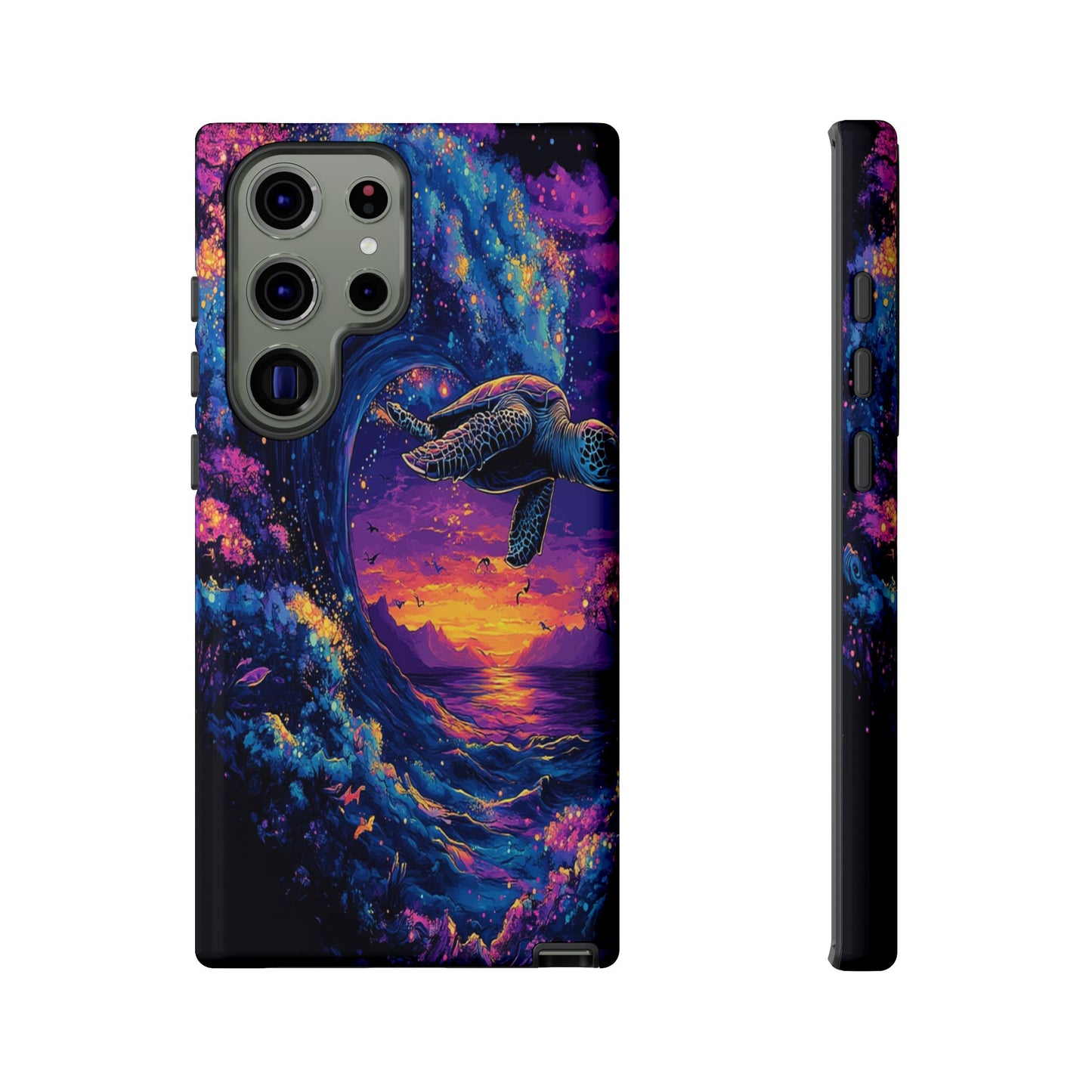 Cosmic Sea Turtle Tough Cases